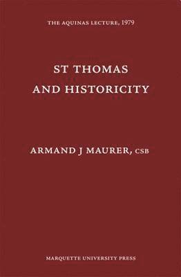 St. Thomas and Historicity 1