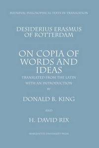bokomslag On Copia of Words and Ideas