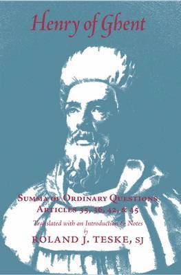 Henry of Ghent - Henry of Ghents Summa of Ordinary Questions, Häftad