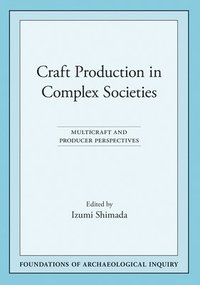 bokomslag Craft Production in Complex Societies