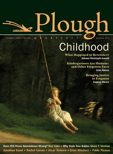 Jonathan Kozol, Glenn T. Stanton, Johann Christoph Arnold, Rachel Carson, Ron Sider, Oscar Romero, Joan Almon, Robert Lasalle-Klein, Clarence Jordan, Eugene Rivers, Ernst Wiechert, Friedrich Froebel - Plough Quarterly No. 3, Häftad