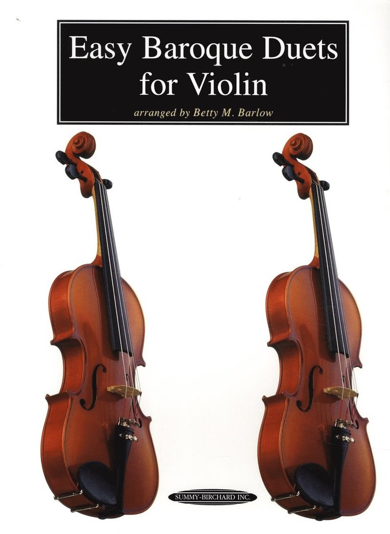 Easy Baroque Duets for Violin 1
