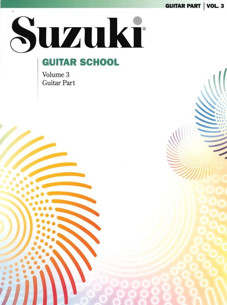 Suzuki Guitar School Guitar Part, Volume 3, Vol 3: Guitar Part