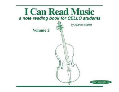 bokomslag I can read music 2 cello