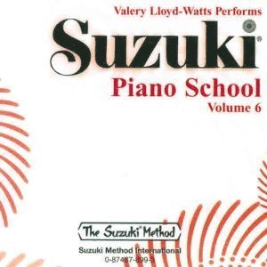 bokomslag Suzuki Piano School CD, Volume 6