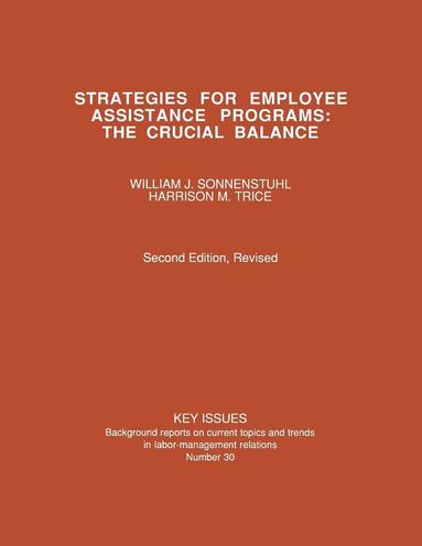 bokomslag Strategies for Employee Assistance Programs