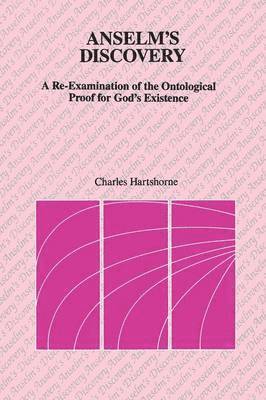 Charles Hartshorne - Anselm's Discovery, Häftad
