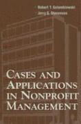 bokomslag Cases and Applications in Non-Profit Management