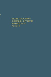 bokomslag Higher Education: Handbook of Theory and Research