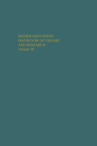 bokomslag Higher Education: Handbook of Theory and Research