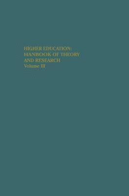 Higher Education: Handbook of Theory and Research 1