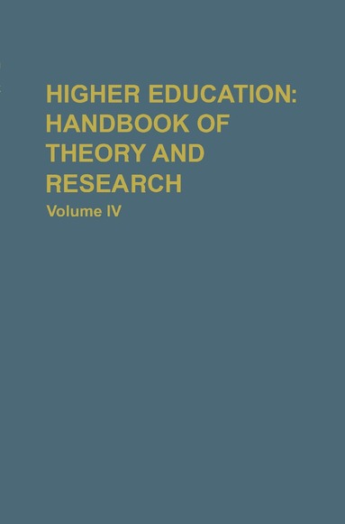 bokomslag Higher Education: Handbook of Theory and Research