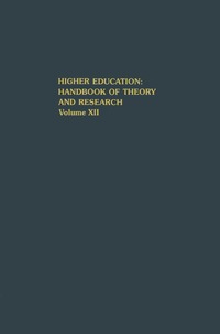 bokomslag Higher Education: Handbook of Theory and Research