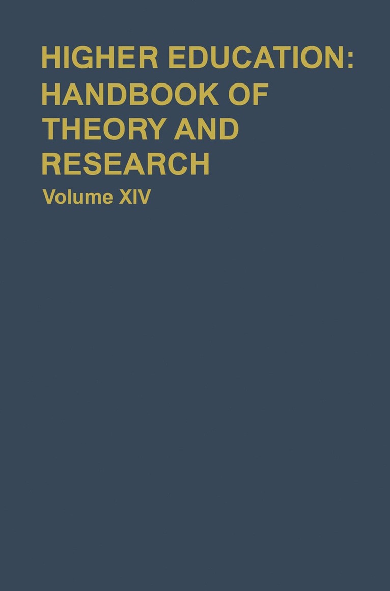J.C. Smart, J. C. Smart, J C Smart - Higher Education: Handbook of Theory and Research, Inbunden