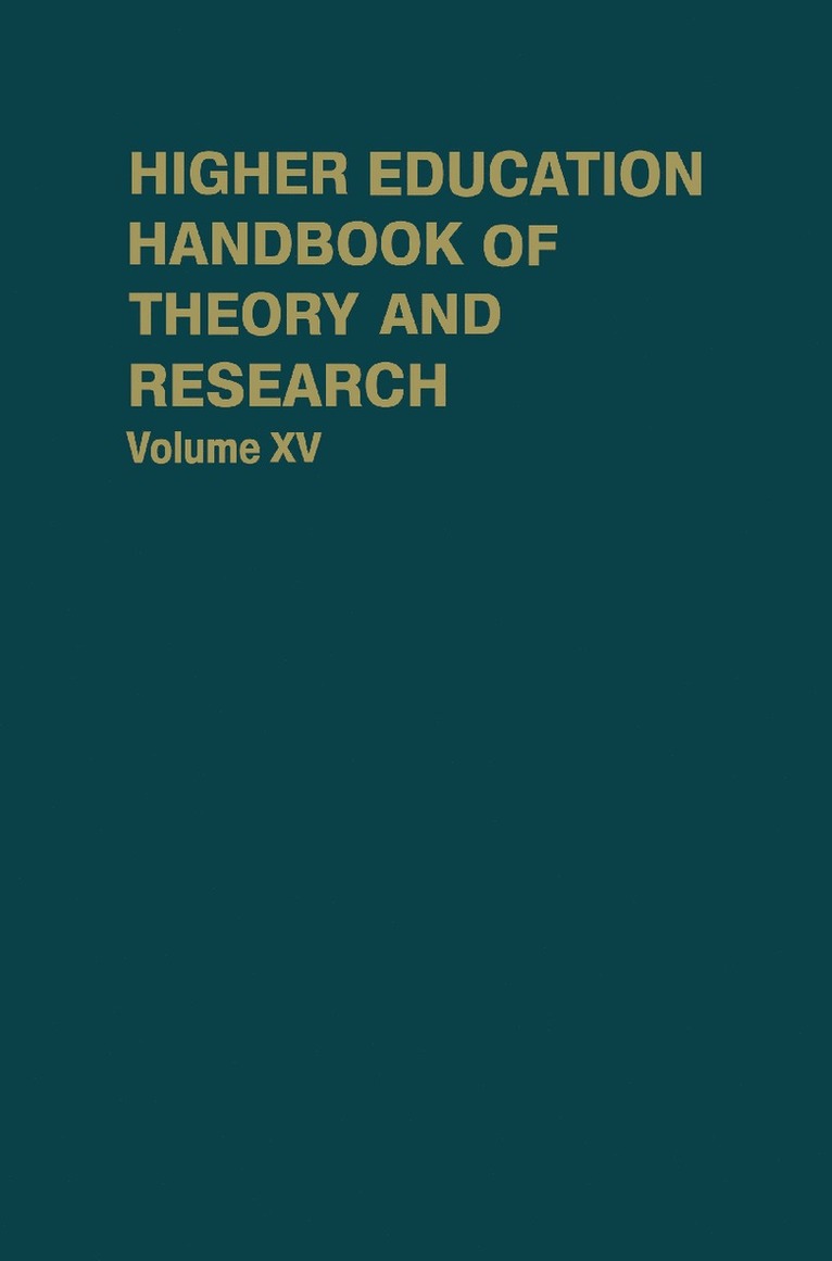 J.C. Smart, J. C. Smart - Higher Education: Handbook of Theory and Research, Inbunden