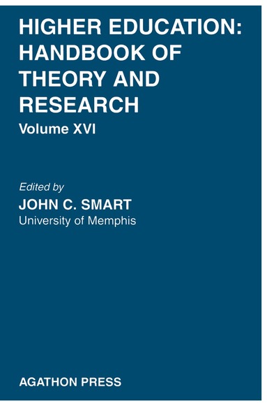 C. Smart John, J.C. Smart - Higher Education: Handbook of Theory and Research, Inbunden