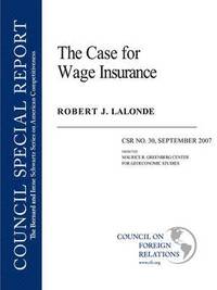 bokomslag The Case for Wage Insurance