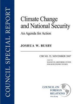 Joshua W. Busby - Climate Change and National Security, Häftad
