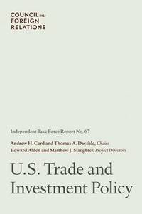 bokomslag U.S. Trade Policy