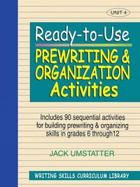 bokomslag Ready-to Use Prewriting and Organization Activities (Volume 4 of Writing Skills Curriculum Library)