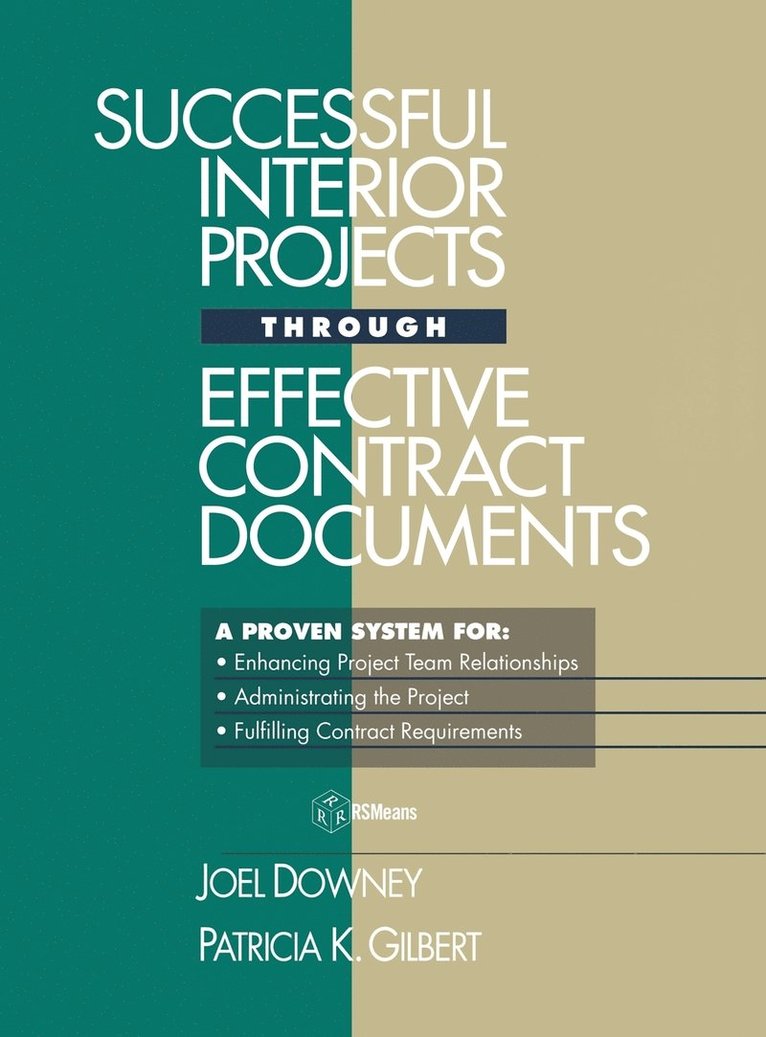 Successful Interior Projects Through Effective Contract Documents 1