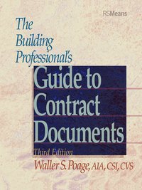 bokomslag Building Professional's Guide to Contracting Documents
