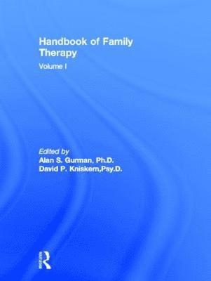 Handbook Of Family Therapy 1