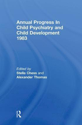 bokomslag 1983 Annual Progress In Child Psychiatry