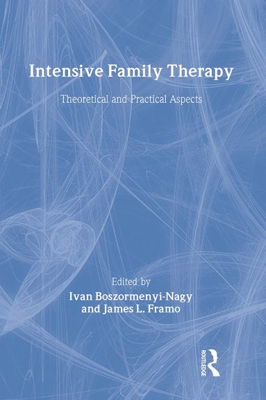 bokomslag Intensive Family Therapy