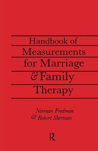 bokomslag Handbook Of Measurements For Marriage And Family Therapy