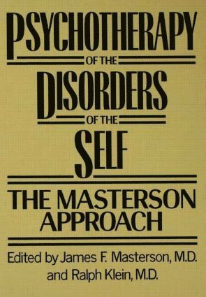 bokomslag Psychotherapy of the Disorders of the Self