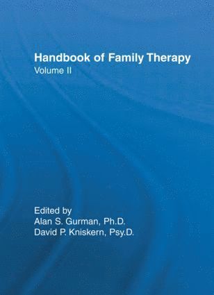 bokomslag Handbook Of Family Therapy