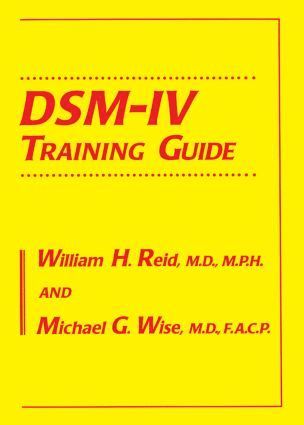 bokomslag DSM-IV Training Guide