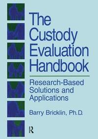 bokomslag The Custody Evaluation Handbook