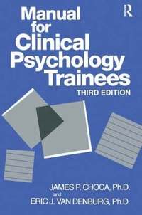 bokomslag Manual For Clinical Psychology Trainees