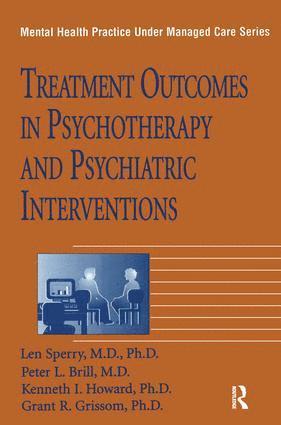 bokomslag Treatment Outcomes In Psychotherapy And Psychiatric Interventions