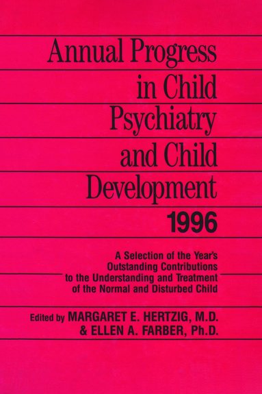 bokomslag Annual Progress in Child Psychiatry and Child Development 1996