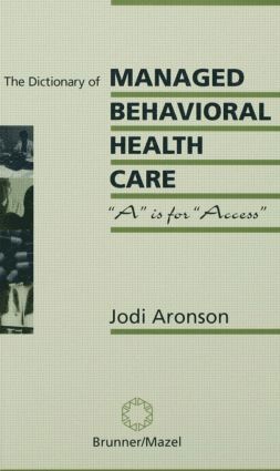 bokomslag Dictionary Of Managed Care