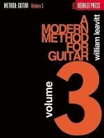 bokomslag A Modern Method for Guitar, Volume 3