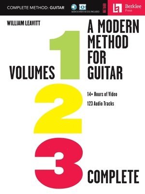 bokomslag A Modern Method for Guitar - Complete Method Book/Online Media