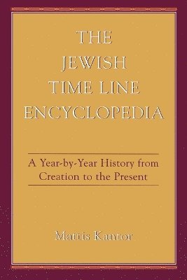 bokomslag The Jewish Time Line Encyclopedia