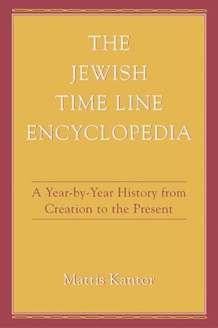 Mattis Kantor - Jewish Time Line Encyclopedia, Häftad