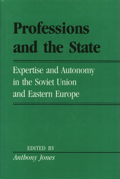 bokomslag Professions And The State