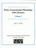 bokomslag Proto-Austronesian Phonology with Glossary