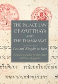 bokomslag The Palace Law of Ayutthaya and the Thammasat