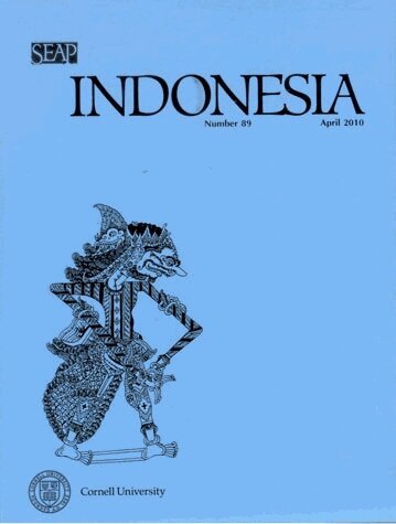 Joshua Barker, Eric Tagliacozzo - Indonesia Journal, Häftad