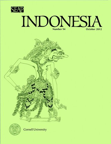 Joshua Barker, Eric Tagliacozzo - Indonesia Journal, Häftad