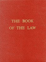bokomslag Book of the Law