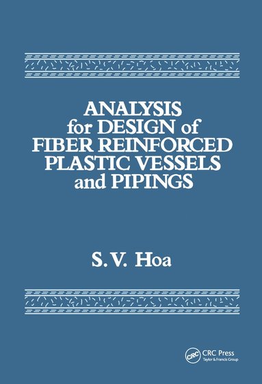bokomslag Analysis for Design of Fiber Reinforced Plastic Vessels