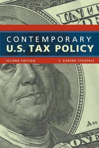 bokomslag Contemporary U.S. Tax Policy